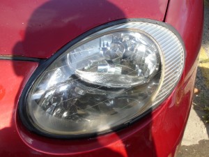 Ford Taurus Headlight after Repair